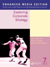 Exploring Corporate Strategy Enhanced Media Edition; Johnson; 2007