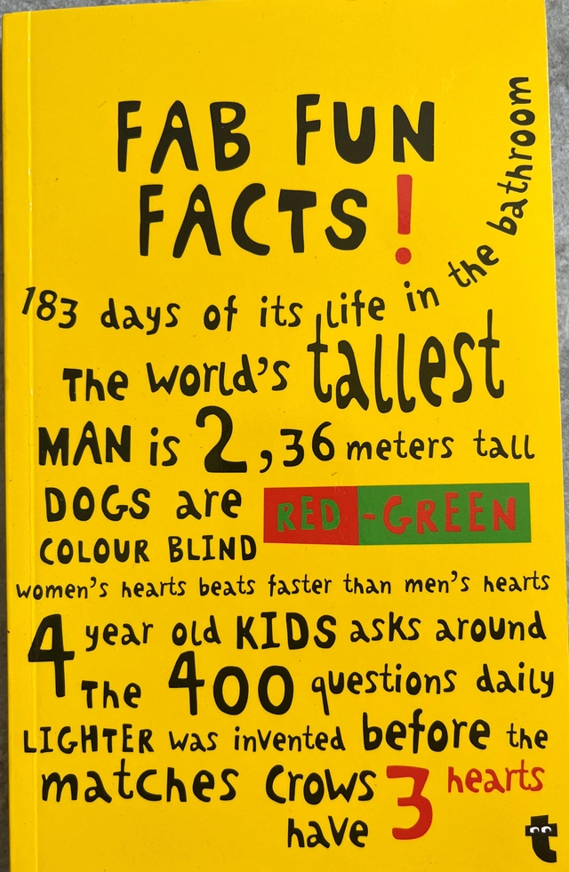 Fab fun facts; Flying tiger; 2015