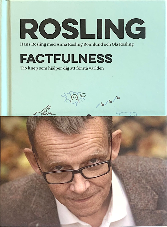 Factfulness : tio knep som hjälper dig förstå världen; Hans Rosling, Ola Rosling, Anna Rosling Rönnlund; 2018