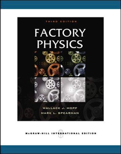 Factory physics; Wallace J. Hopp; 2008