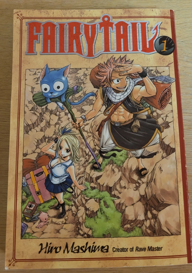 Fairy tail volym 1; Hiro Mashima; 2008