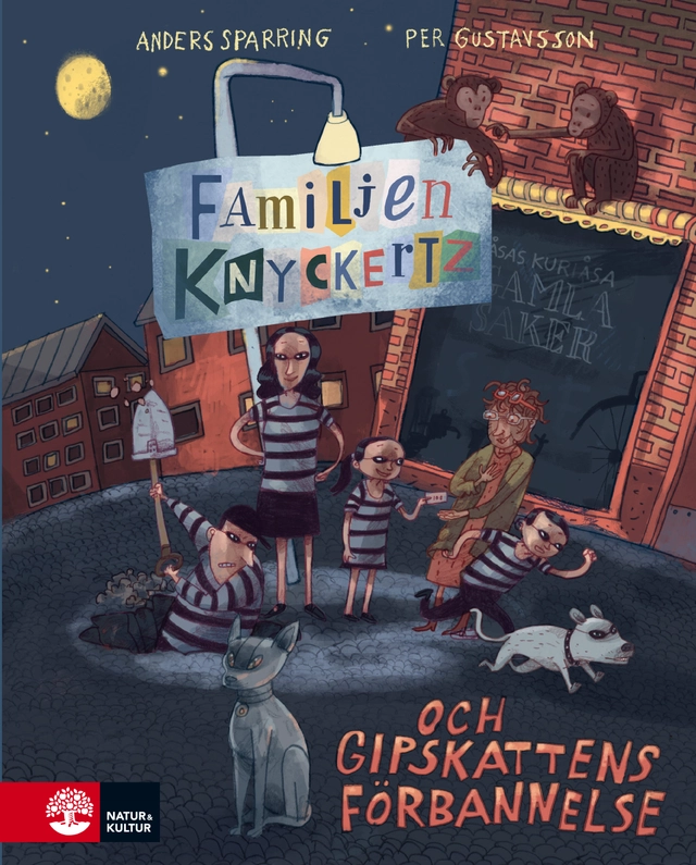 Familjen Knyckertz och gipskattens förbannelse; Anders Sparring; 2021