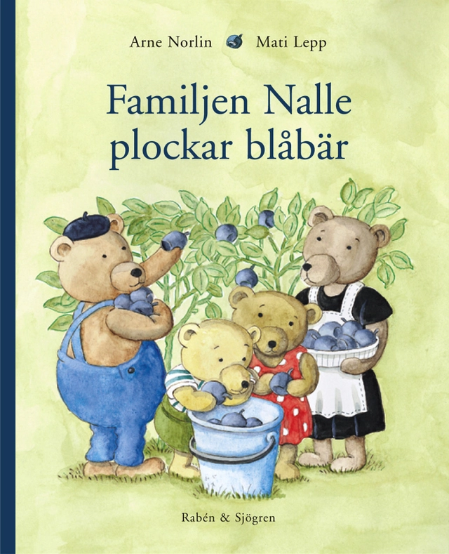 Familjen Nalle plockar blåbär; Arne Norlin; 2003