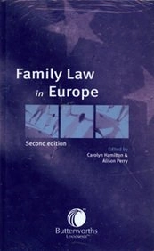 Family law in Europe; Carolyn Hamilton, Alison Perry; 2002
