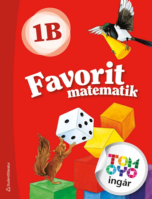 Favorit matematik 1B; Kerttu Ristola, Tiina Tapaninaho, Lea Suvenranta; 2023