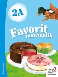 Favorit matematik 2A; Kerttu Ristola, Tiina Tapaninaho, Leena Vaaraniemi; 2018
