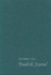 Festskrift till Fredrik Sterzel; Lena Marcusson; 1999