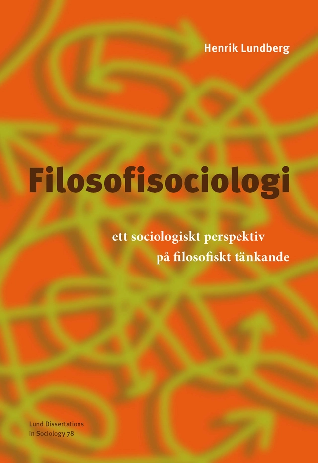 Filosofisociologi; Henrik Lundberg; 2001