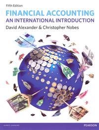 Financial accounting : an international introduction; David Alexander; 2013