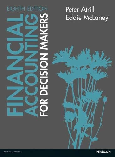 Financial Accounting for Decision Makers with MyAccountingLab access card; Peter Atrill; 2016