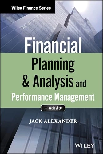 Financial Planning & Analysis and Performance Management; Jack Alexander; 2018