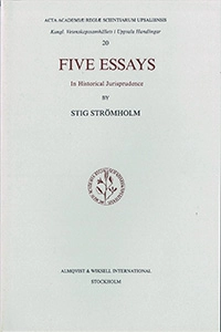 Five essays; Stig Strömholm; 1989