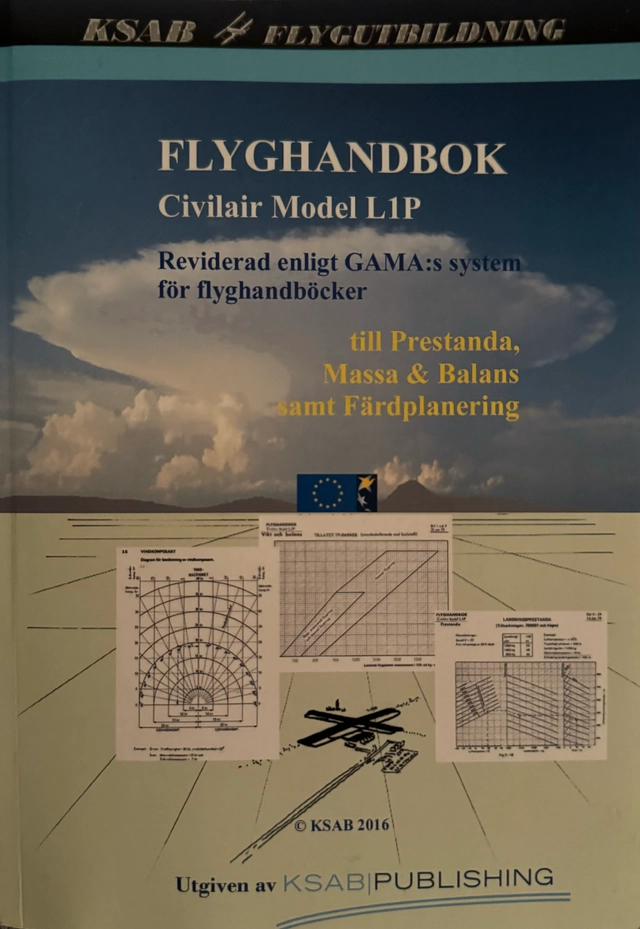 Flyghandbok - Civilair Model L1P; Conny Falkenby; 2016