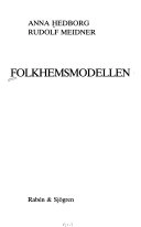 Folkhemsmodellen; Anna Hedborg; 1984