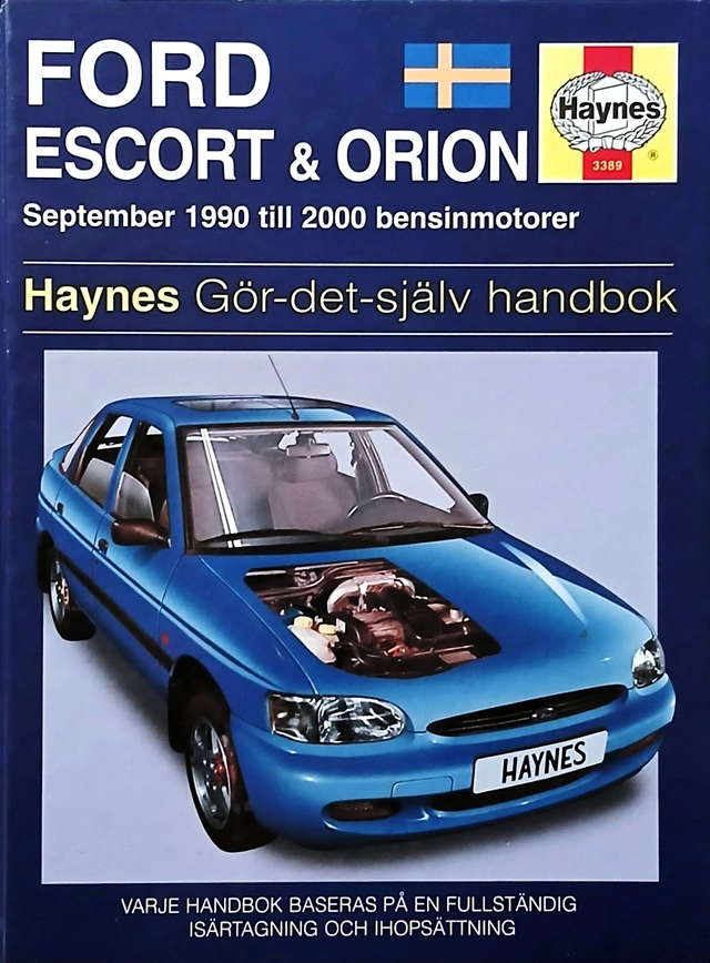 Ford Escort & Orion : [september 1990 till 2000 bensinmotorer] : gör-det-själv-handbok; John S. Mead; 2002