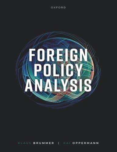 Foreign policy analysis; Klaus Brummer; 2024