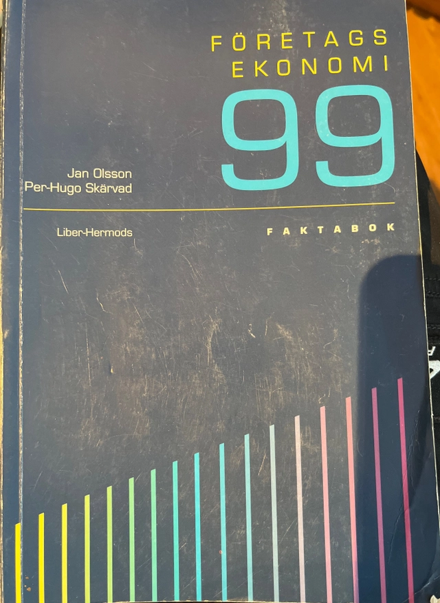 Företagsekonomi 99 · Faktabok; Jan Olsson, Per-Hugo Skärvad; 1994