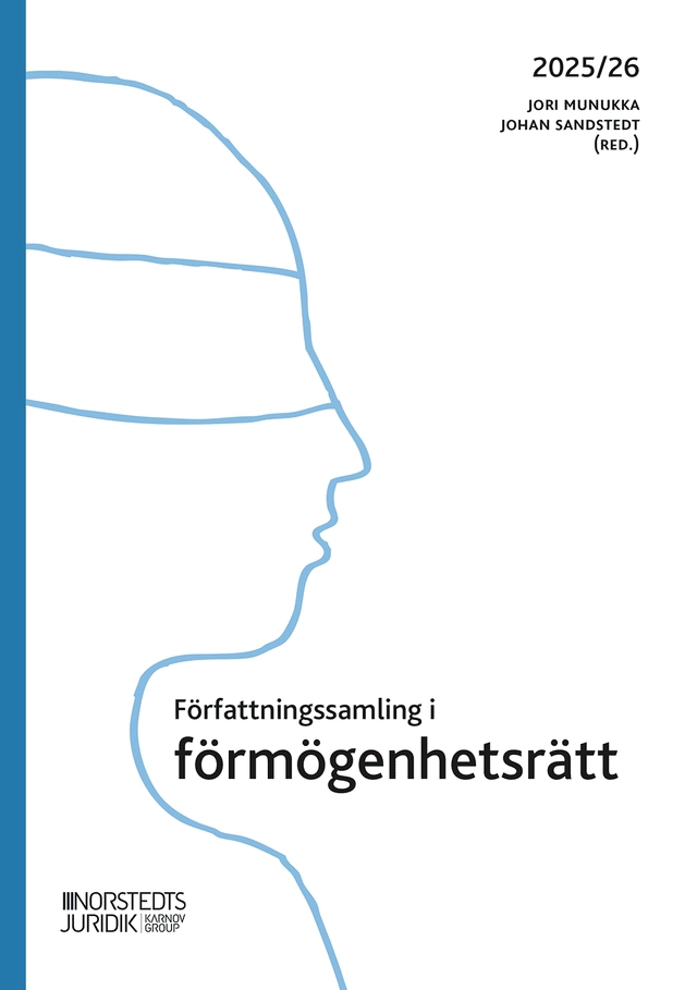 Författningssamling i förmögenhetsrätt : 2025/26; Jori Munukka, Johan Sandstedt; 2025