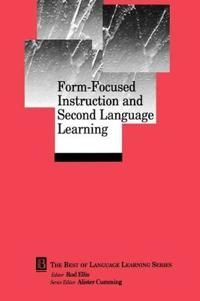 Form-focused instruction and second language learning; Rod Ellis; 2001