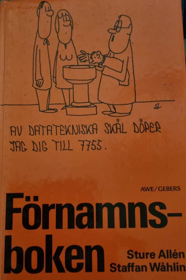 Förnamnsboken; Sture Allén; 1981