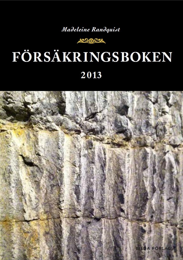 Försäkringsboken 2013; Madeleine Randquist; 2013
