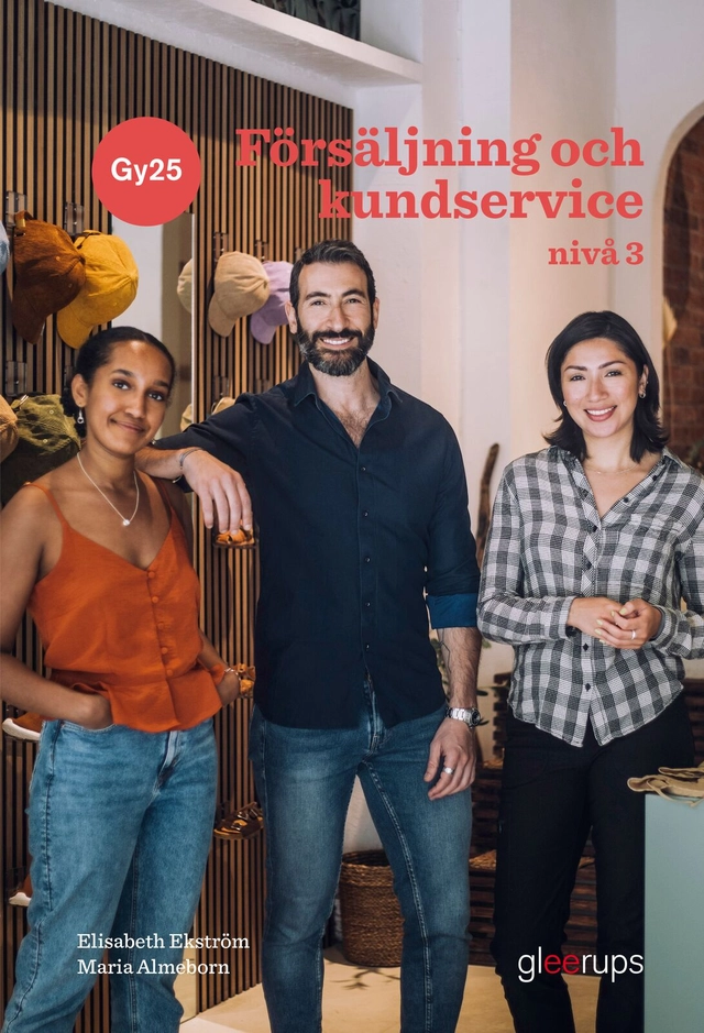 Försäljning och kundservice 3, bok, Gy25; Elisabeth Ekström, Camilla Danielsson, Johan Weisz; 2026