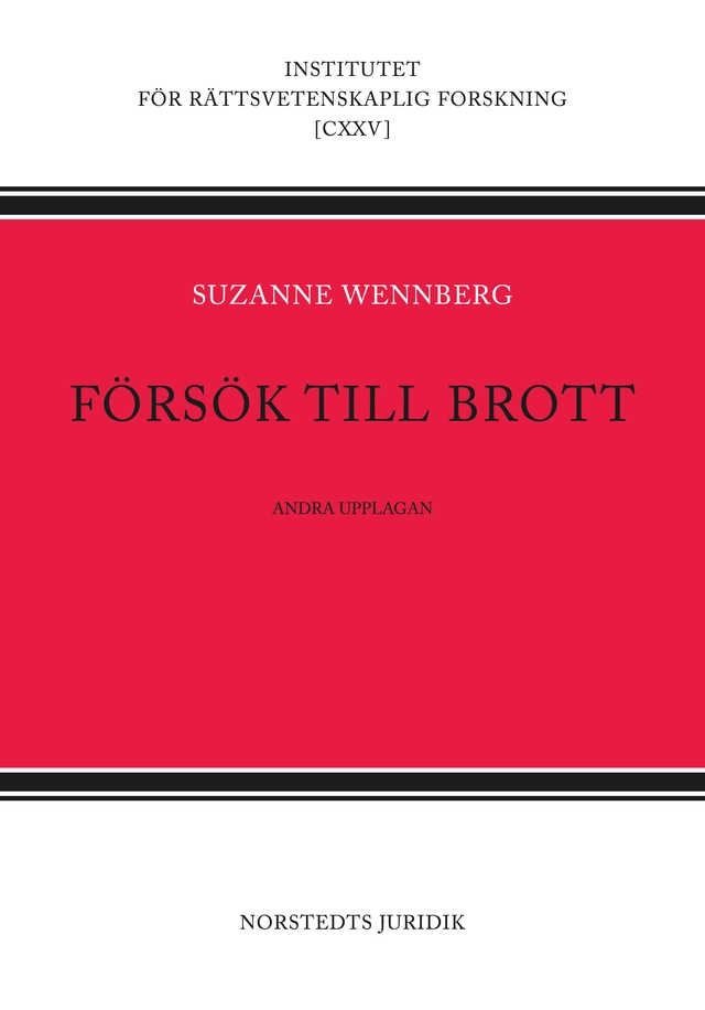Försök till brott; Suzanne Wennberg; 2010