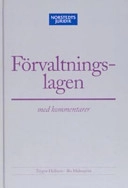 Förvaltningslagen : Med kommentarer; Trygve Hellners; 2003