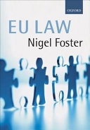 Foster on EU law; Nigel Foster; 2006