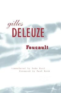 Foucault; Gilles Deleuze; 1988