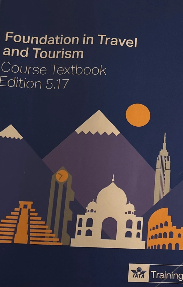 Foundation in travel and tourism Course textbook 5.17; IATA training; 2019
