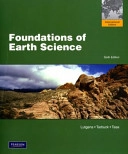 Foundations of Earth Science; Frederick K Lutgens; 2010