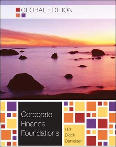 Foundations of Financial Management; Geoffrey Hirt