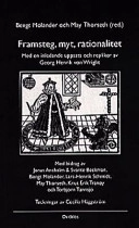 Framsteg, myt, rationalitet; Molander, Thorseth; 1997