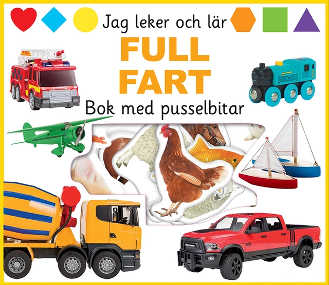 Full fart : bok med pusselbitar; Ellie Boultwood, Hannah Cockayne, Amy Oliver; 2020