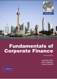 Fundamentals of corporate finance; Jonathan B. Berk; 2012