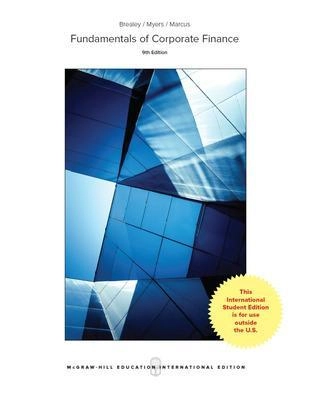 Fundamentals of corporate finance; Richard A. Brealey; 2018