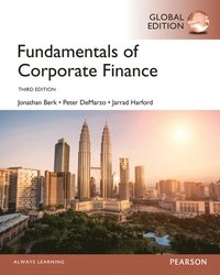 Fundamentals of corporate finance; Jonathan B. Berk; 2015