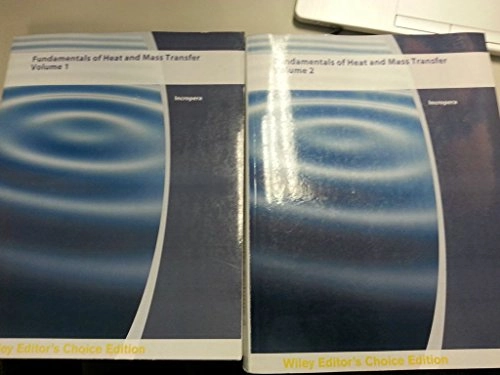 Fundamentals of heat and mass transfer; T. L. Bergman; 2011