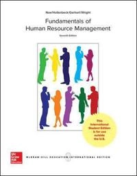 Fundamentals of human resource management; Raymond A. Noe; 2018