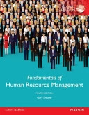 Fundamentals of Human Resource Management, Global Edition; Gary Dessler; 2015