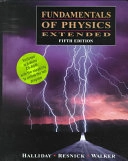 Fundamentals of physics; David Halliday; 1997