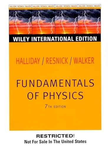 Fundamentals of physics; David Halliday; 2005