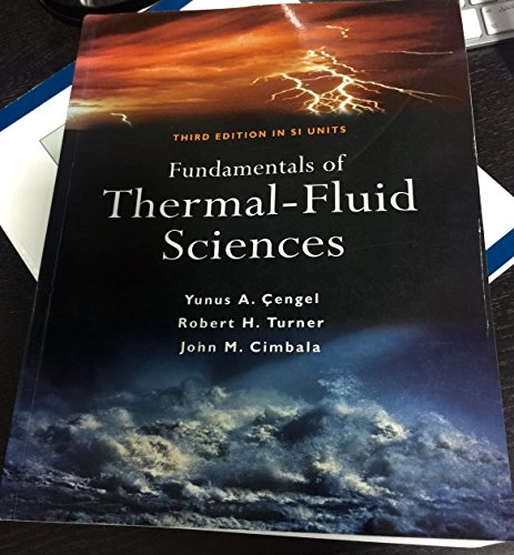 Fundamentals of thermal-fluid sciences; Yunus A. Çengel; 2008