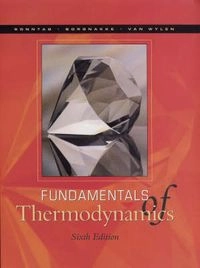 Fundamentals of thermodynamics; Richard E. Sonntag; 2003