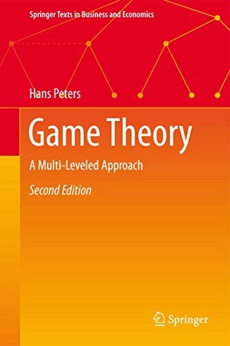 Game Theory; Hans Peters; 2015