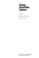 Geigy Scientific tables; Cornelius Lentner, Geigy, Ciba-Geigy, Ciba-Geigy läkemedel; 1990