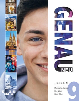 Genau Neu 9 Textboken; Hans Sölch, Monica Gustafsson, Urs Göbel; 2024