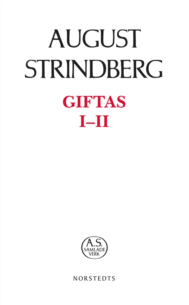 Giftas I-II; August Strindberg; 2019