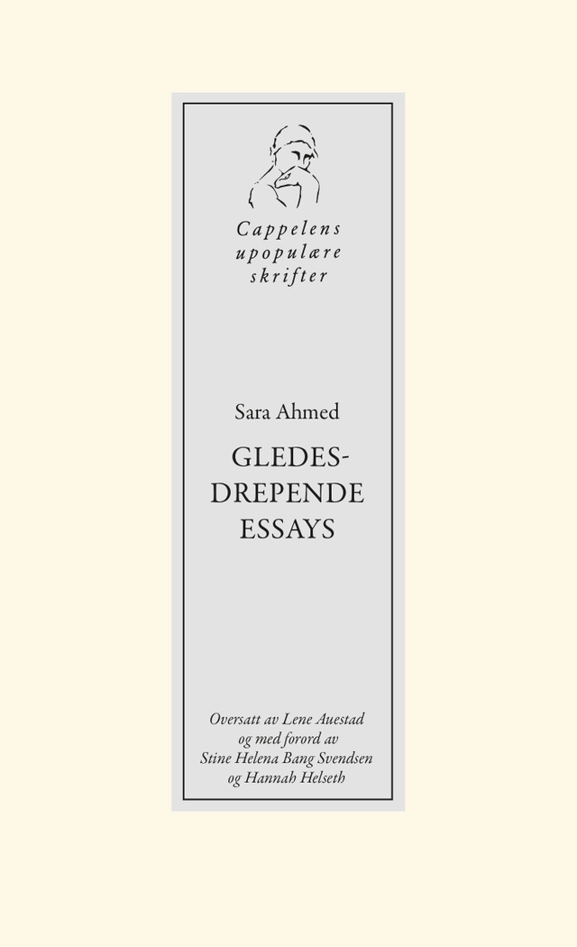 Gledesdrepende essays; Sara Ahmed; 2021
